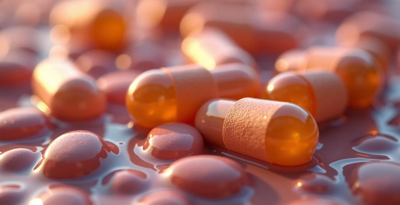 Rappresentazione artistica di enzimi digestivi che lavorano nell'intestino